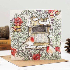 Paquete mixto de 10 tarjetas de felicitación Jolly Robins