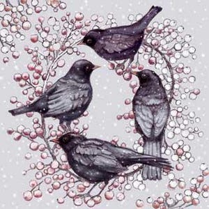 Carte de Noël Colley Birds image 3