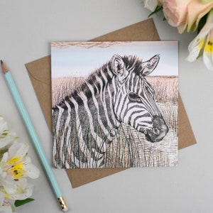Sur Safari Pack mixte de 10 cartes de vœux