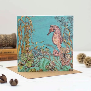 Seahorse Greeting Card image 1