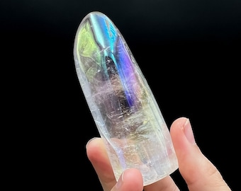 Angel Aura Andara Crystal, gezegend door aartsengel Michael Vortex, authenticiteitskaart #KL144