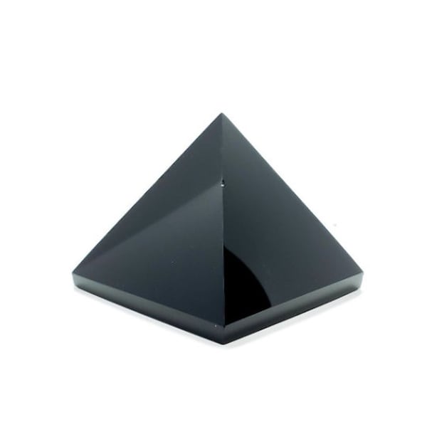 Crystal Pyramid. Black Andara Pyramid Encoded By An Egyptian High Priestess As Portal To Anubis. God Of Lost Souls, Underworld #K120