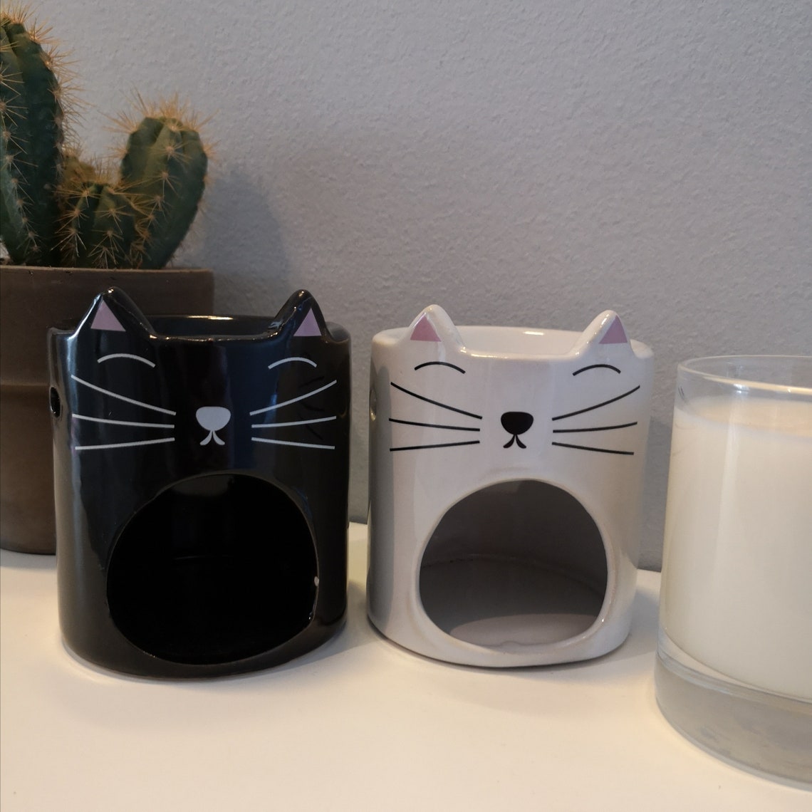 Wax Starter Kit Cat Wax Warmer & 3 Wax Melt Snap Bars Soy Etsy