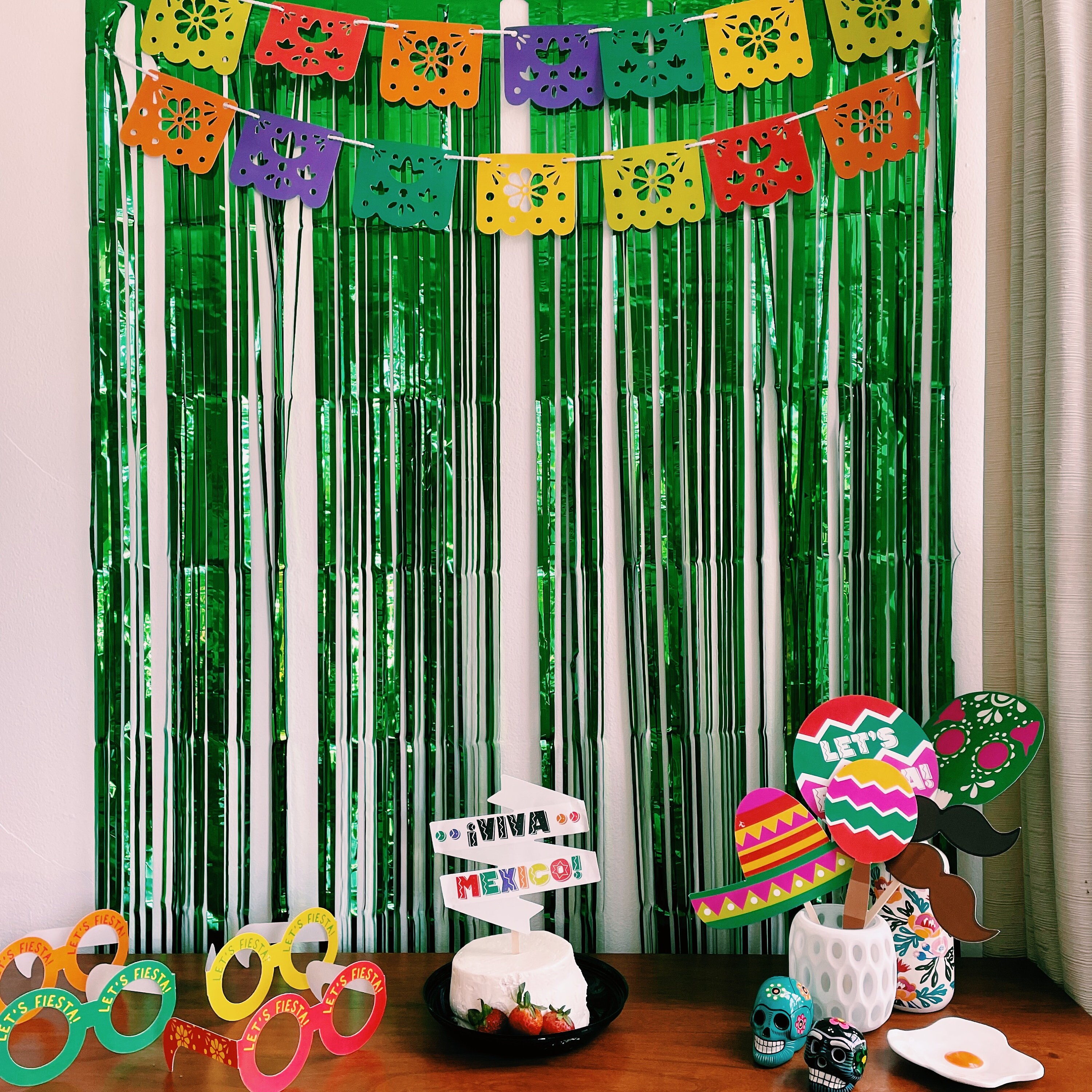 MEXICAN party decor kit Printable garland props cake topper Etsy