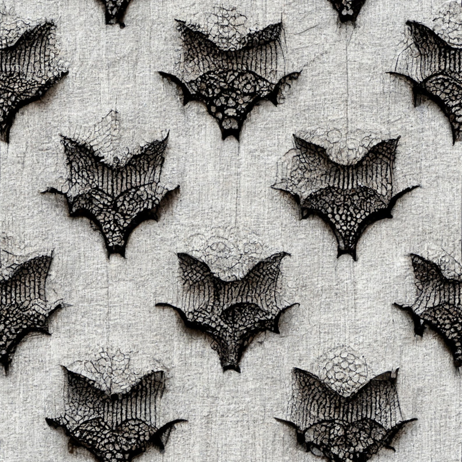 Halloween Bat Pattern Collection, Repeatable Pattern Download, Seamless ...