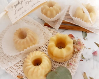 Badepraline Lemon Dream mit Bio-Sheabutter und Buttermilch
