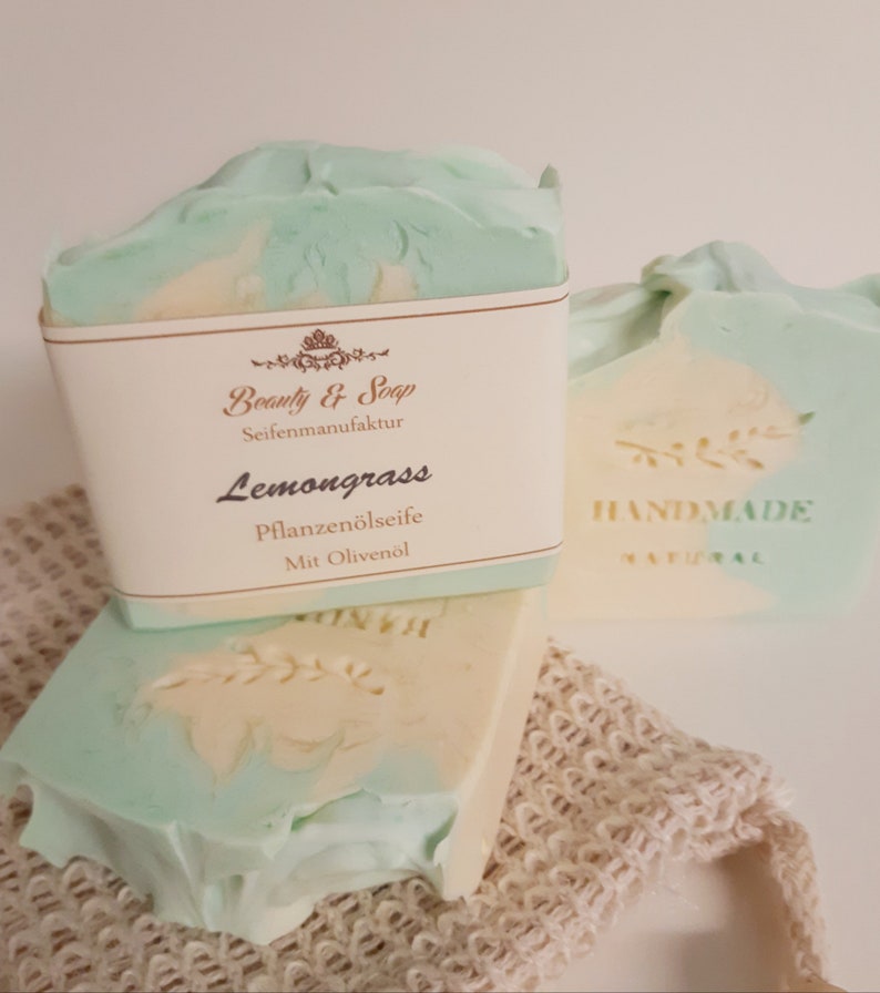 Lemongrass Soap, nourishing hand and body soap, image 4