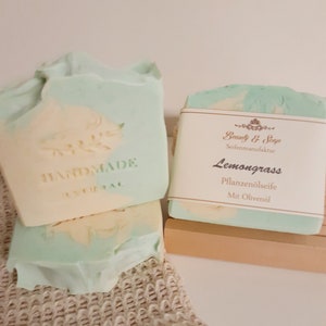 Lemongrass Soap, nourishing hand and body soap, image 1