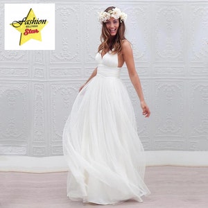 matte satin wedding dress