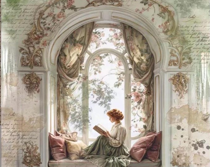 Book Lovers Keepsake Box, Romantic Literary Decor, Gift for Reader, Writer or Librarian, Free Shipping in USA