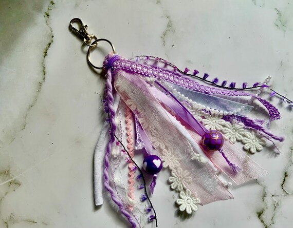 Bag Charm, Purse Charm, Cloud of Joy Purse Tassel, Bible Tassel, Necklace Tassel, Backpack Tassel, Tassel for Decor, Ceiling Fan Tassel