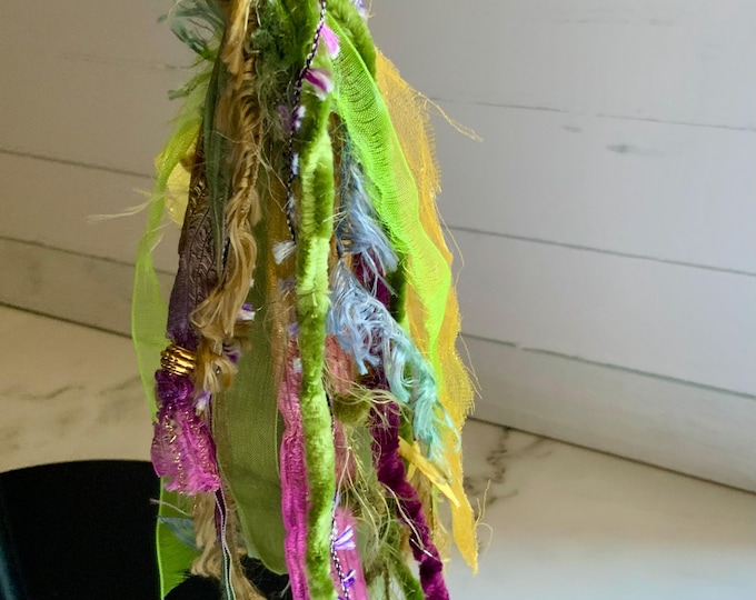 Magic Fairy Tassel, Purse Tassel,  Journal Tassel, Backpack Tassel, Decor Tassel