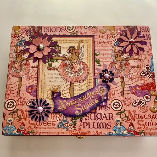 Nutcracker Music Box Ballerina Etsy