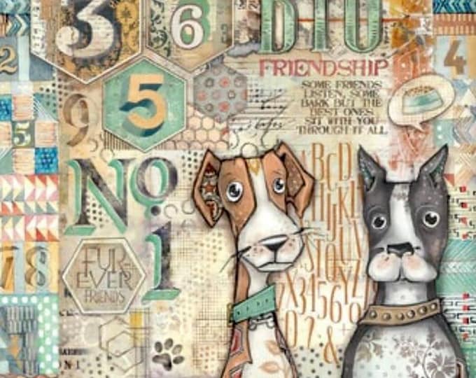 Furry Friends Decorated Cigar Box – Cats, Dogs or Both | Stamperia Paper | Keepsake Box with Feet & Knob | Whimsical Animal Decor Gift