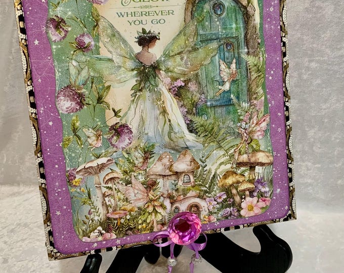 Fairy Boutique Decorated Cigar Box – Graphic 45 Fairy Collection — Fairie Keepsake - Free Shipping in US