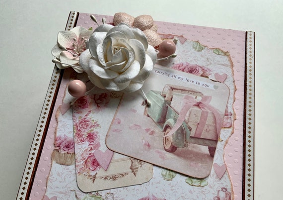 Blessing Box~Decorated Small Wooden Cigar Box~Customizable~Repurposed Cigar Box