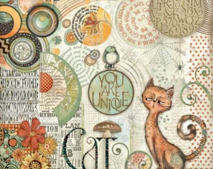 Furry Friends Decorated Cigar Box – Cats, Dogs or Both | Stamperia Paper | Keepsake Box with Feet & Knob | Whimsical Animal Decor Gift