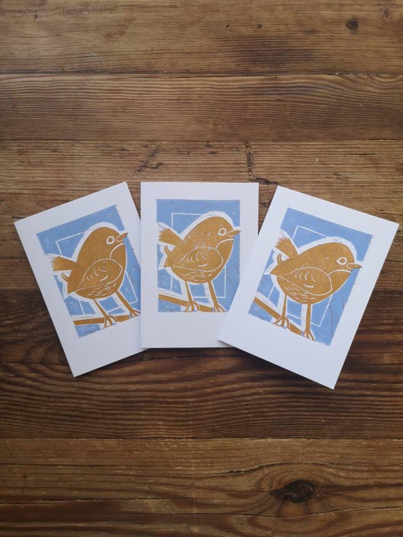 Set of 3 Notelet cards