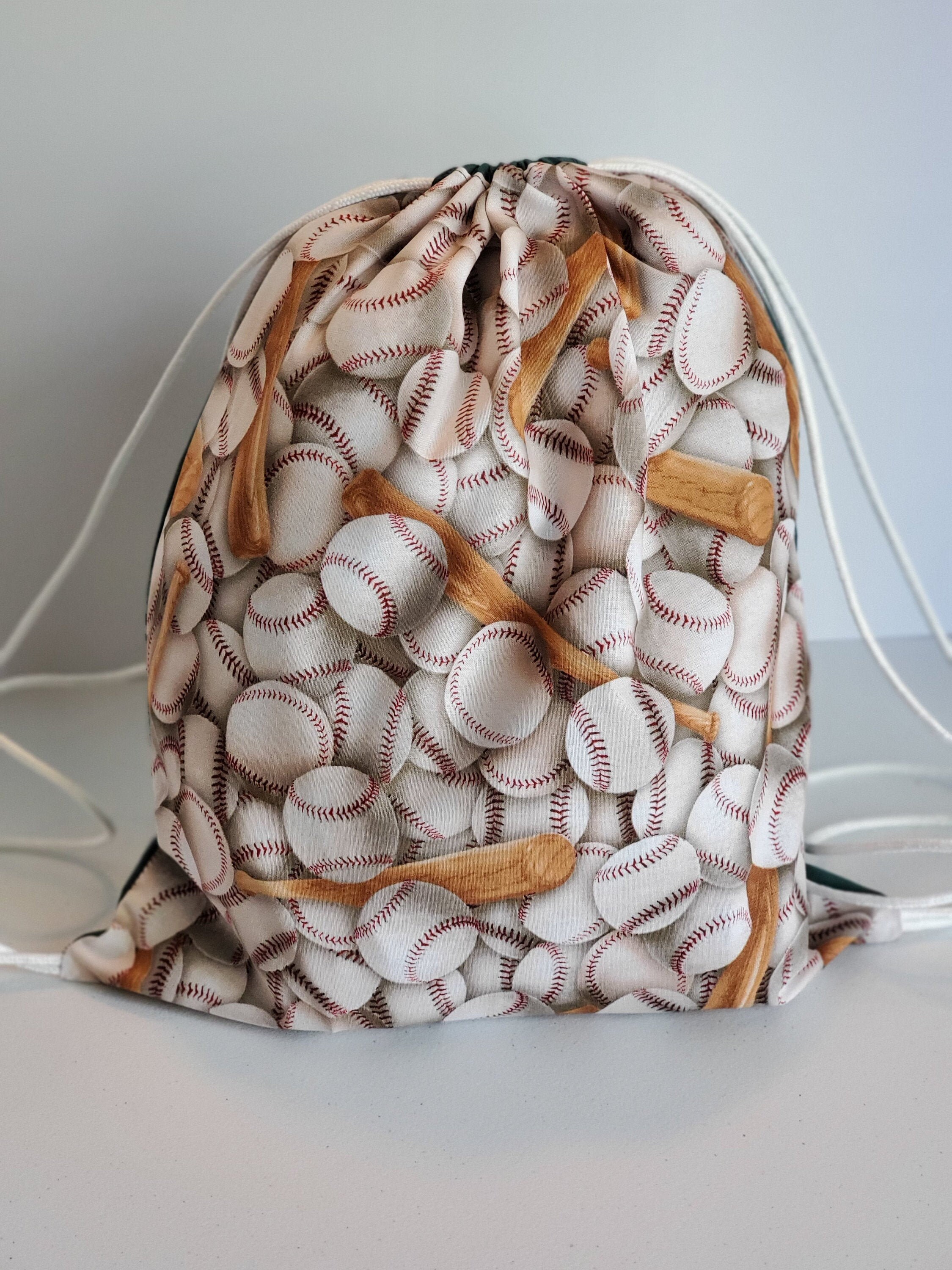 drawstring baseball bags