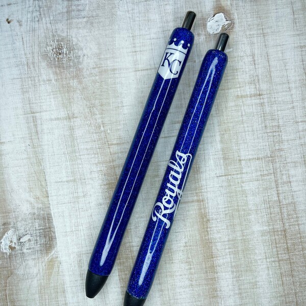 Kansas City Royals Pen | KC Royals Pen | Glitter Pen | Kansas City Pen