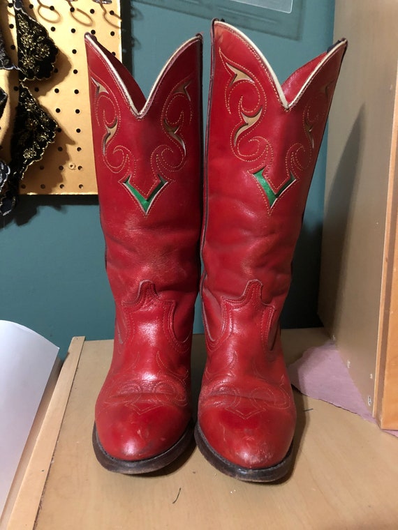 vintage dingo cowboy boots