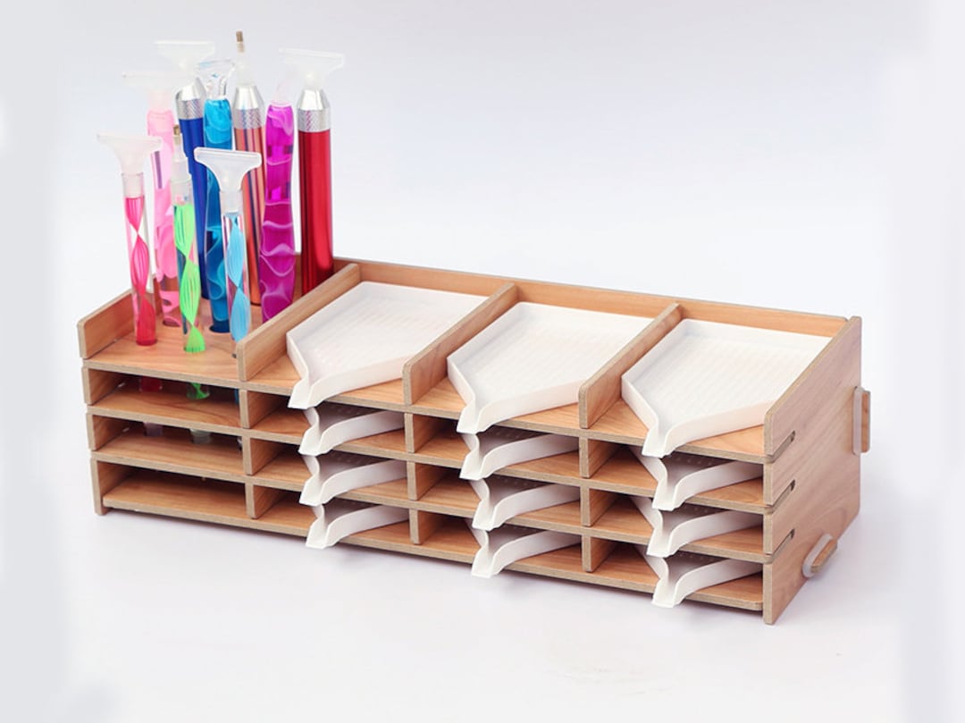 Diamond Painting Storage Rack for Mosaic Painting Beads, Pens DIY Art ...