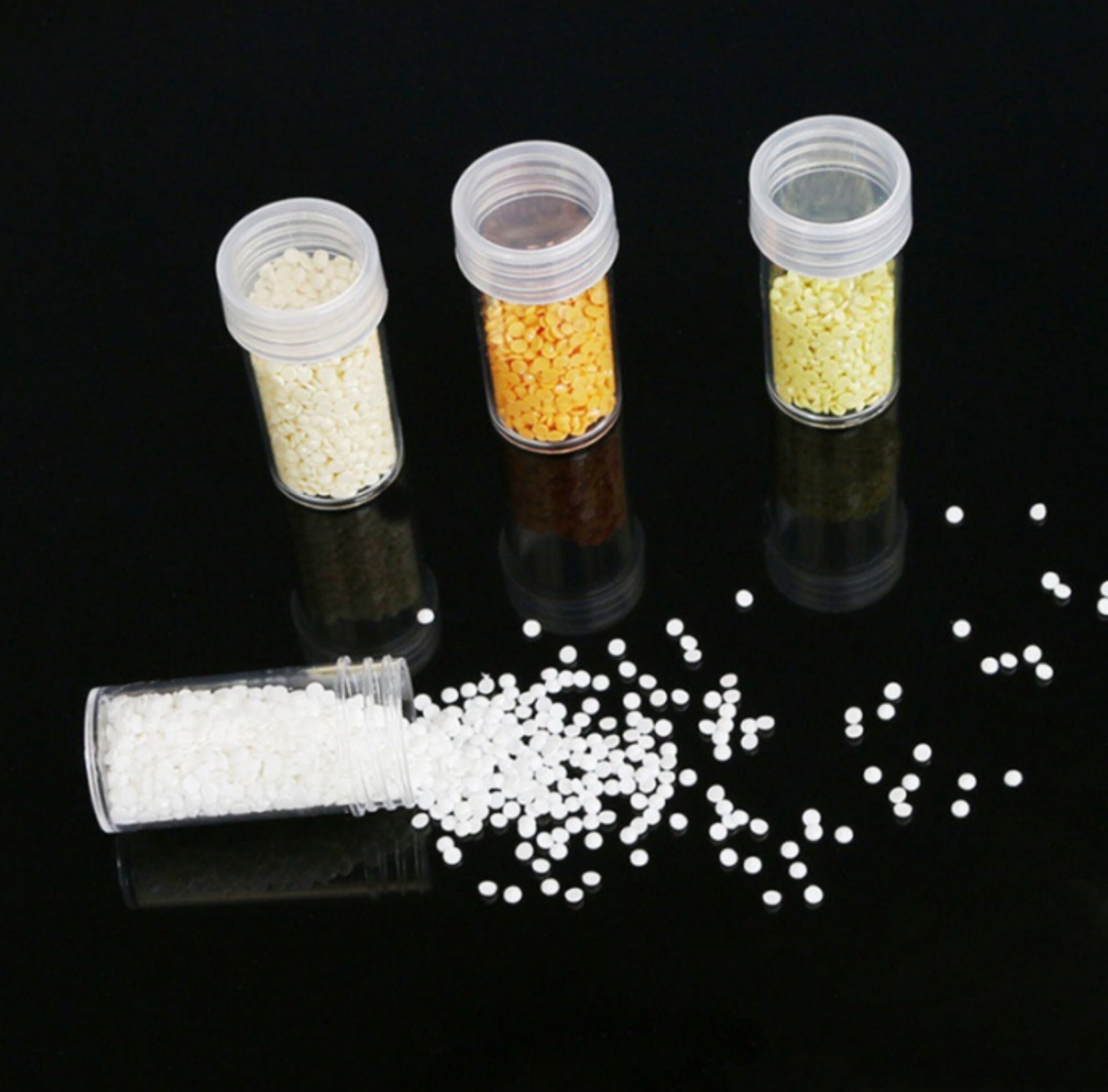 24 Grids Round Plastic Container Box Travel Set Diamond Painting ...