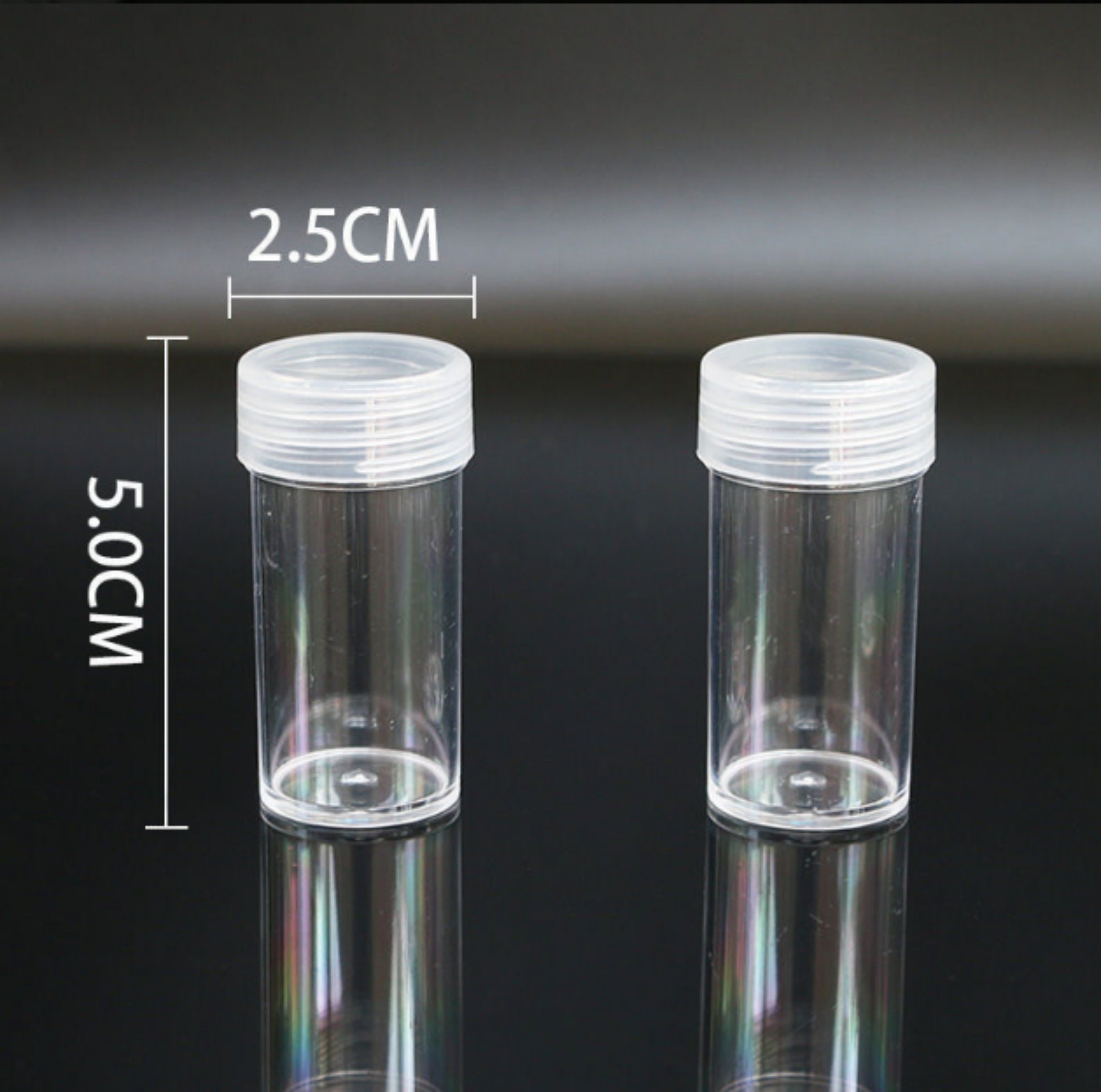 24 Grids Round Plastic Container Box Travel Set Diamond Painting ...