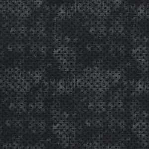 25&quot; End of Bolt Black on Black Grunge Dots,100% Cotton Fabric, Quilt Fabric,Apparel Fabric,Home Decor, Crafts, Polka Dots,Coordinating Print
