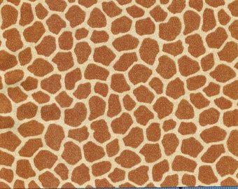 Jungle Babies Giraffe Skin Print by Patty Reed Designs, 100% Cotton Fabric by the Yard, Quilting, Apparel, Home Decor, Crafts, Nursery, Baby