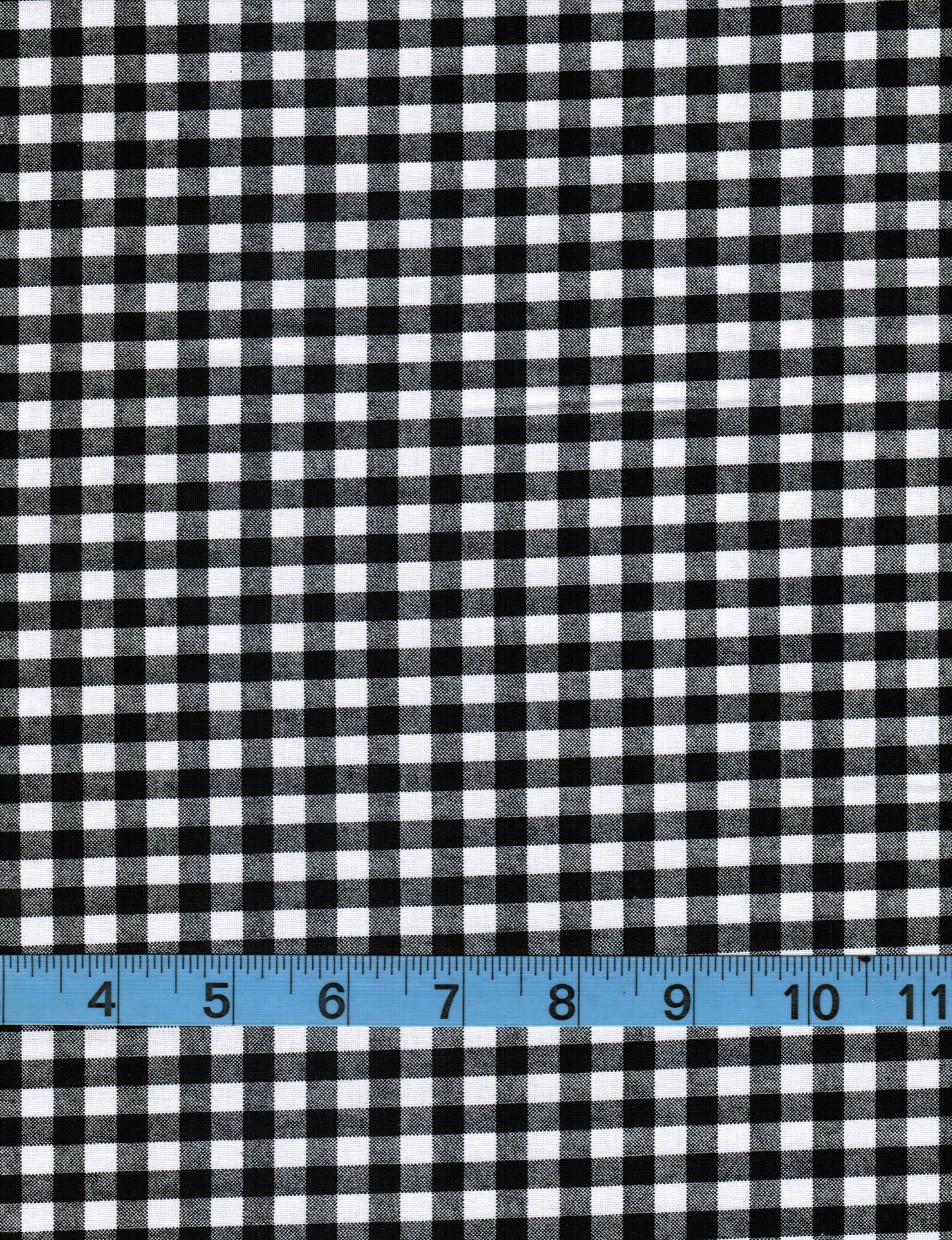 Black and White Checks 100% Cotton Fabric by the Yard Quilt | Etsy