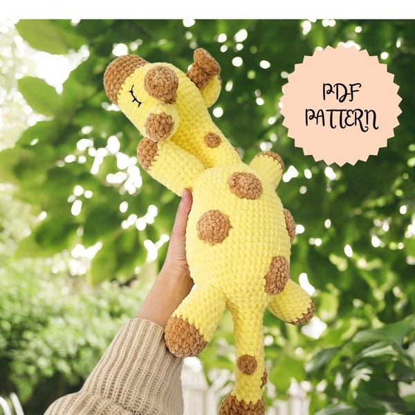 Dotty the Huggable Giraffe - Amigurumi Crochet Pattern