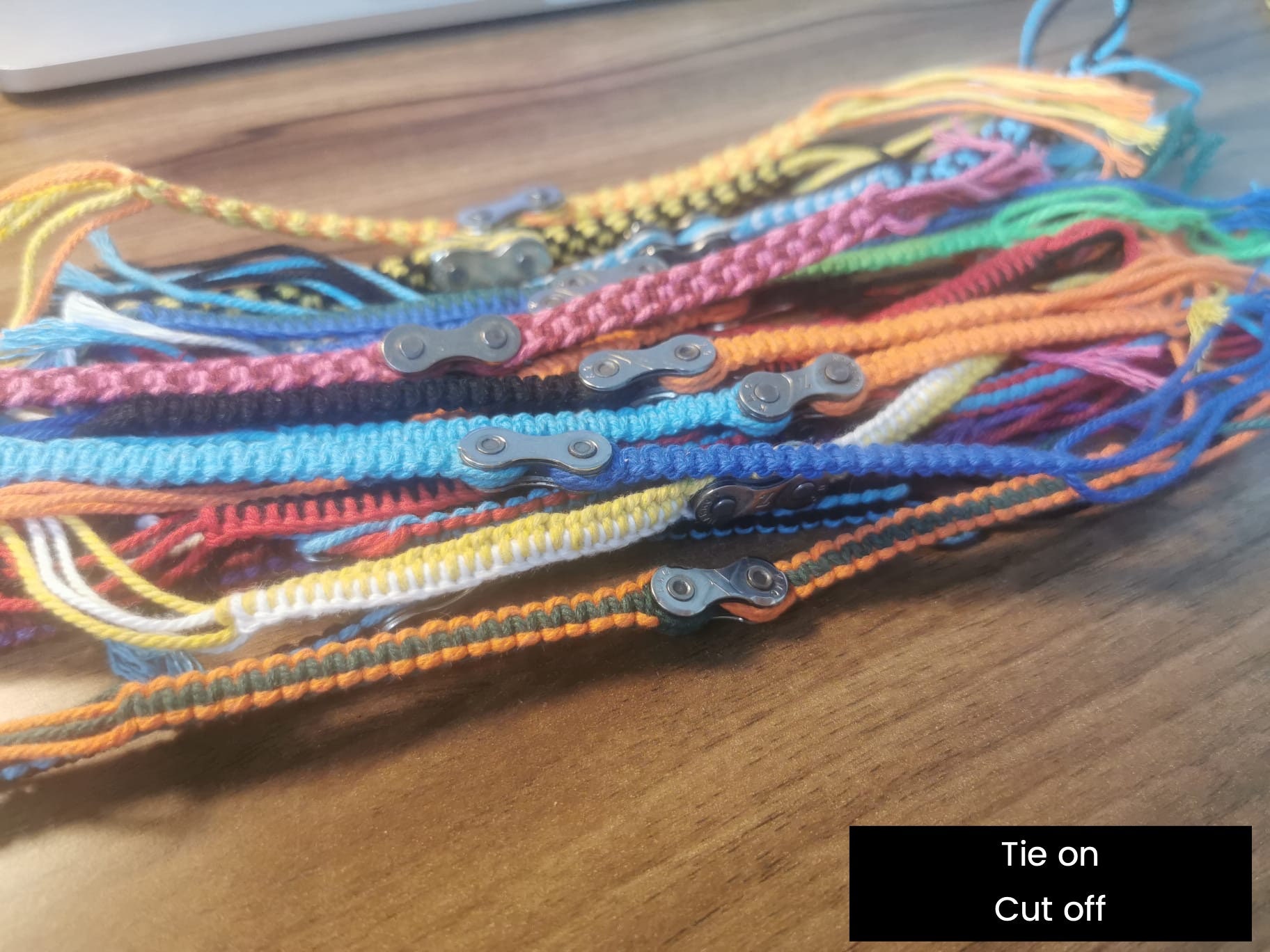 Bicycle Chain Bracelets | re cycled | hand made | bike chain | uk made | gift idea | Bracelet