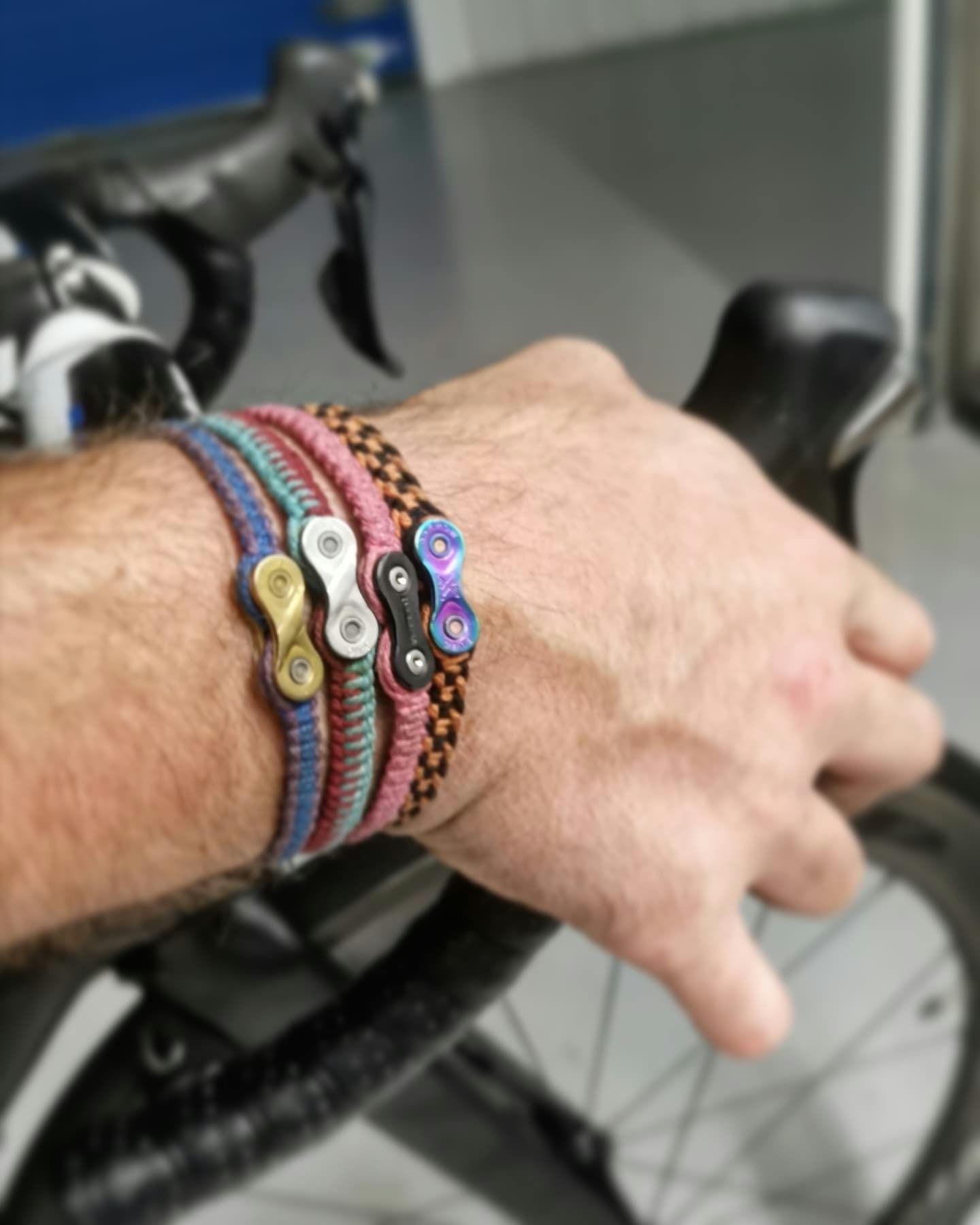 Bicycle Chain Bracelets | re cycled | hand made | bike chain | uk made | gift idea | Bracelet