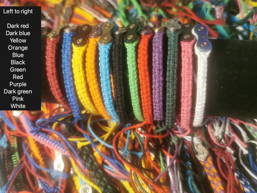 Bicycle Chain Bracelets | re cycled | hand made | bike chain | uk made | gift idea | Bracelet
