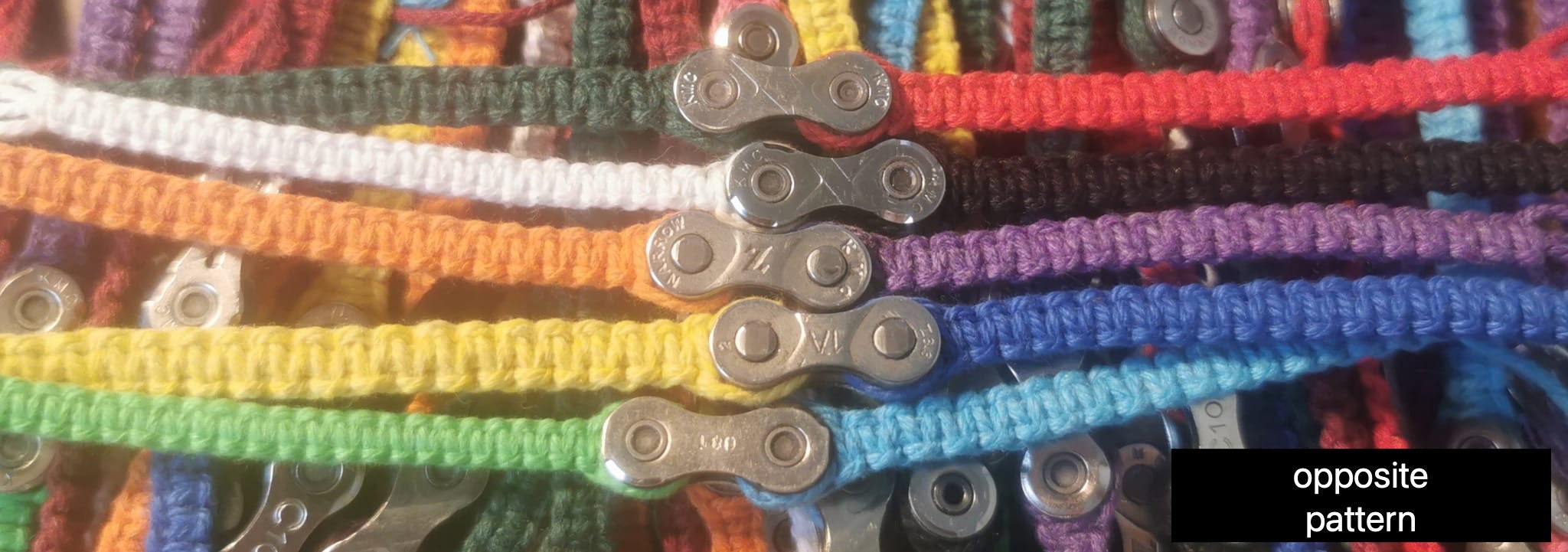 Bicycle Chain Bracelets | re cycled | hand made | bike chain | uk made | gift idea | Bracelet