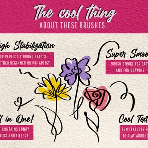 Procreate Brushes | Line Art Brushes for Procreate, Procreate Lineart ...