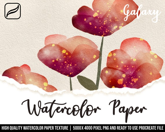 Procreate Watercolor paper texture