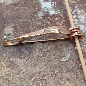 Bronze Nauheim fibula brooch replica. 2.71&quot;