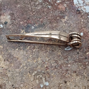 BRONZE-Nauheim Celtic bow fibula. 2.16&quot;