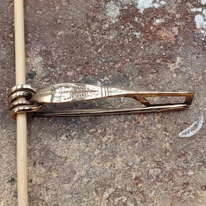 Bronze Nauheim fibula brooch replica. 2.24&quot;