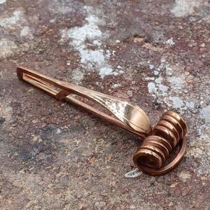 BRONZE Pre-Nauheim Celtic bow fibula. 2.75&quot;