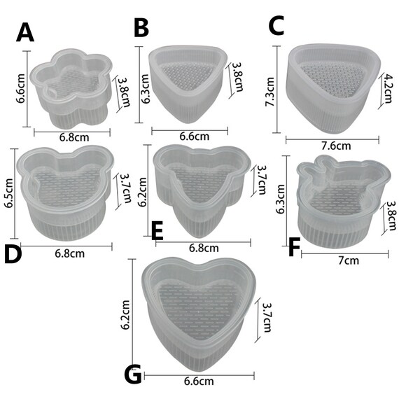 Molde Para Arroz Onigiri Flor, Cocina Japon
