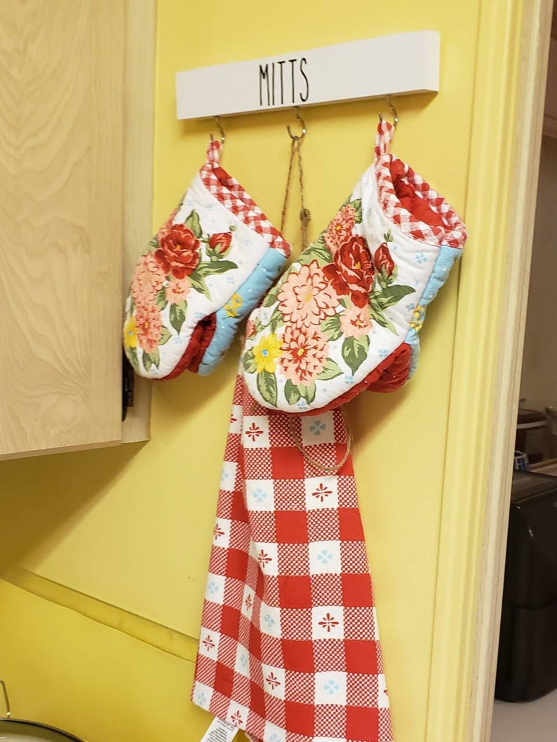 Mothers Day Oven Mitt Holder Pot Holder Hanger Kitchen Etsy