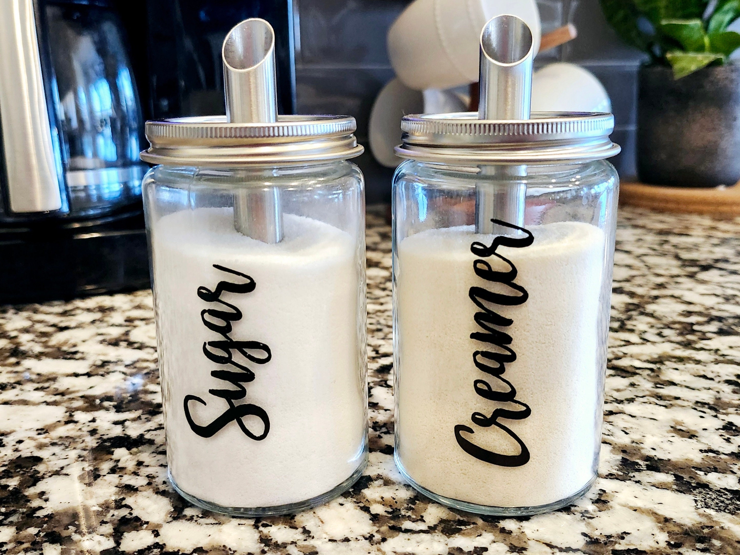 Sugar Shaker Dispenser Stainless Steel Impoved Design Upgaded Suga