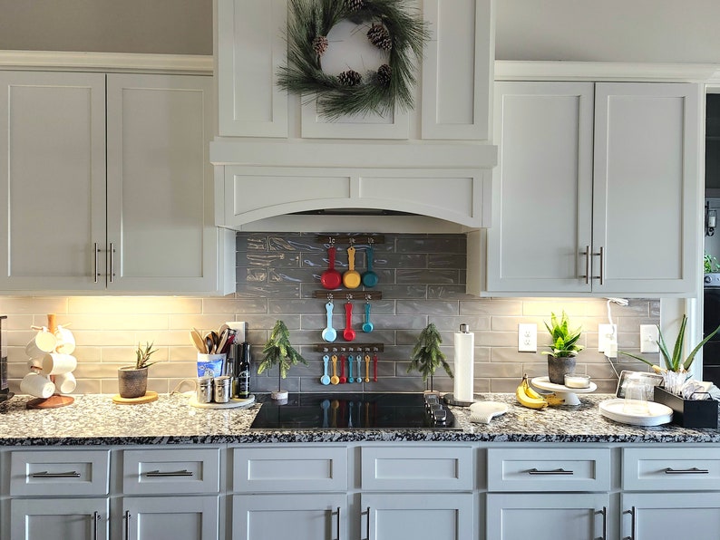 Unique Kitchen Storage, Measuring Cups & Spoons Holder