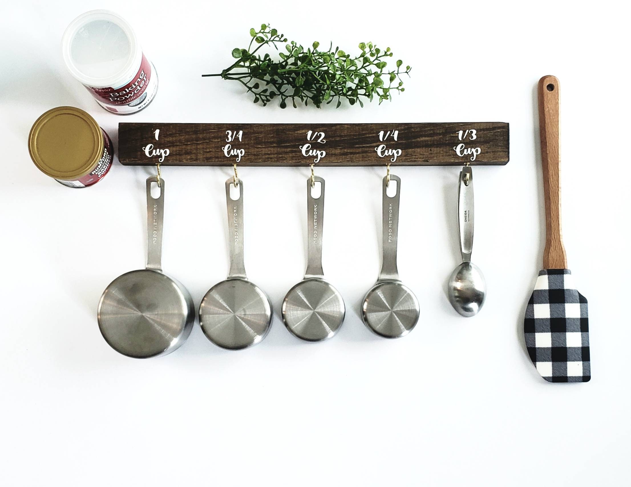 Measuring Cup & Spoon Holder Organizer Kitchen Storage Etsy