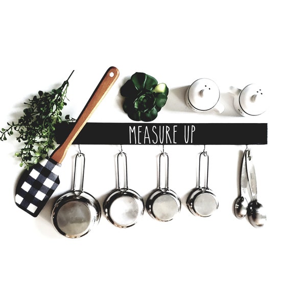 Measuring Cups and Spoon Holder, Organizer, Hanger, Kitchen