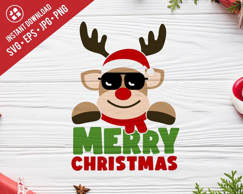 Download Christmas Svg / Boy Reindeer Svg / Reindeer with ...