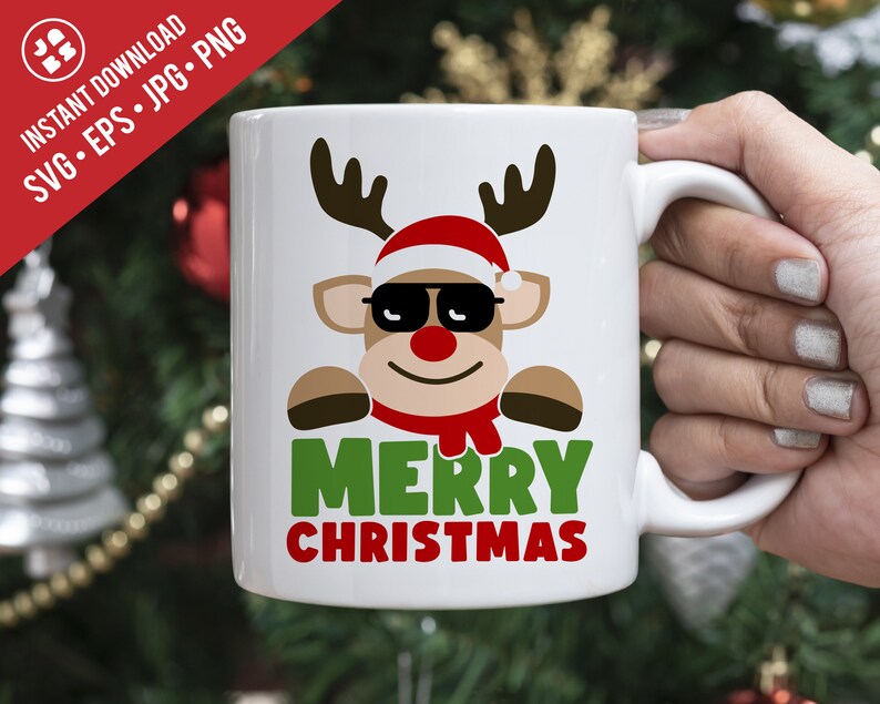 Download Christmas Svg / Boy Reindeer Svg / Reindeer with ...